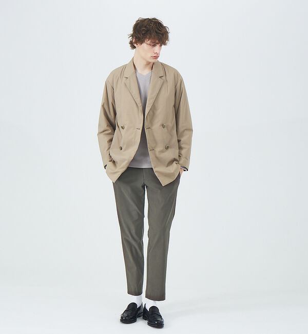 ABAHOUSE「【セットアップ対応】クリスピーナイロン パデット ダブルジャケット」|その他|