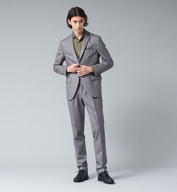 ABAHOUSE「【FLEX】3D ダウン入り ファブリック セットアップ ジャケット」|その他|