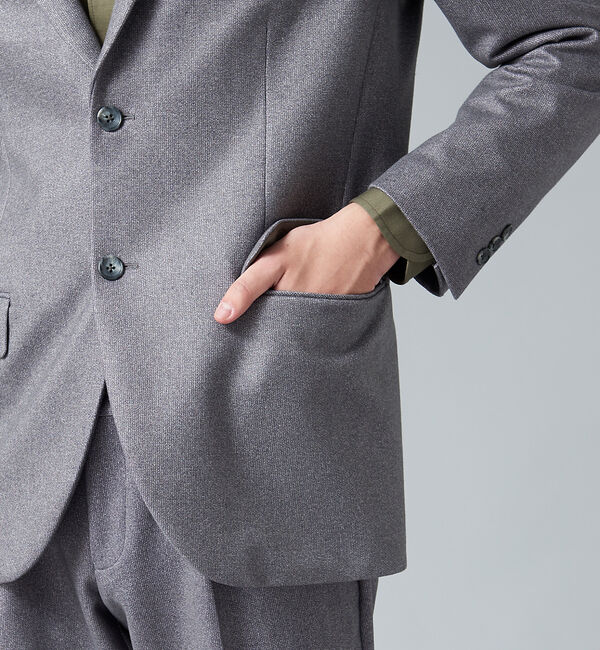 ABAHOUSE「【FLEX】3D ダウン入り ファブリック セットアップ ジャケット」|その他|