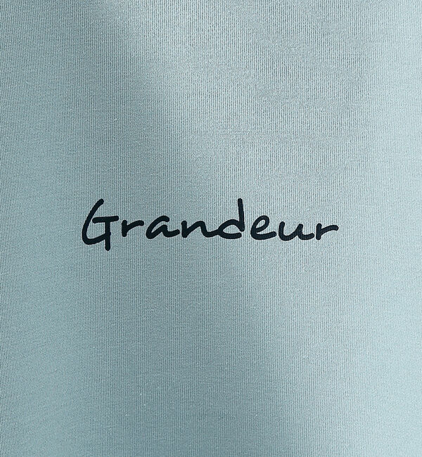 ABAHOUSE「【Grandeur】シルキーダンボール ロゴ 長袖 Tシャツ」|Tシャツ・カットソー|