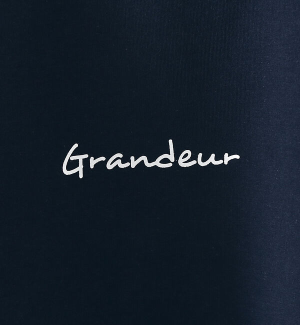 ABAHOUSE「【Grandeur】シルキーダンボール ロゴ 長袖 Tシャツ」|Tシャツ・カットソー|