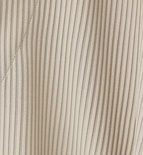 ABAHOUSE「【AH ABAHOUSE/セットアップ対応】プリーツ カーディガン」|カーディガン|