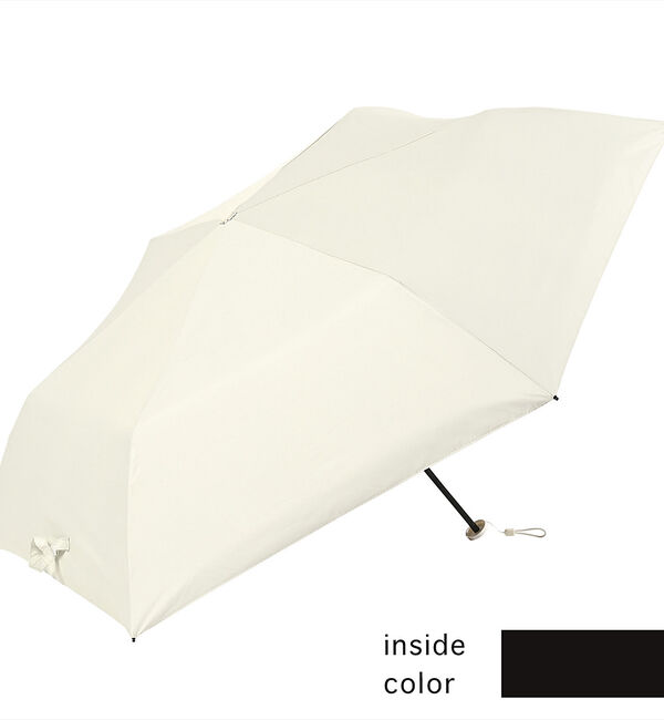 ABAHOUSE「【SORANI/ソラニ】遮光カーボン軽量ミニ５０/晴雨兼用/ユニセックス【WEB」|傘|オフホワイト