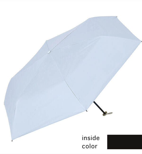 ABAHOUSE「【SORANI/ソラニ】遮光スレンダーミニ５５/晴雨兼用/ユニセックス【WEB限」|傘|サックスブルー