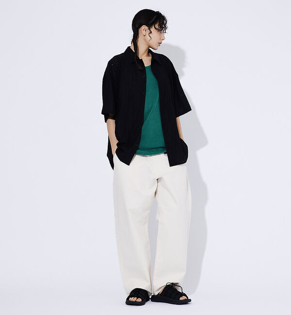 ABAHOUSE「【Revo./レボ】Relax Fit /リラックスフィット /Sheer Ja」|シャツ・ブラウス|