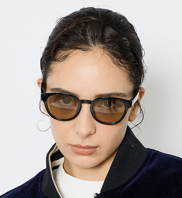 ABAHOUSE「【jugaad14/ジュガードフォーティーン】COVECLEAR/偏光調光レンズ」|メガネ|ブラック