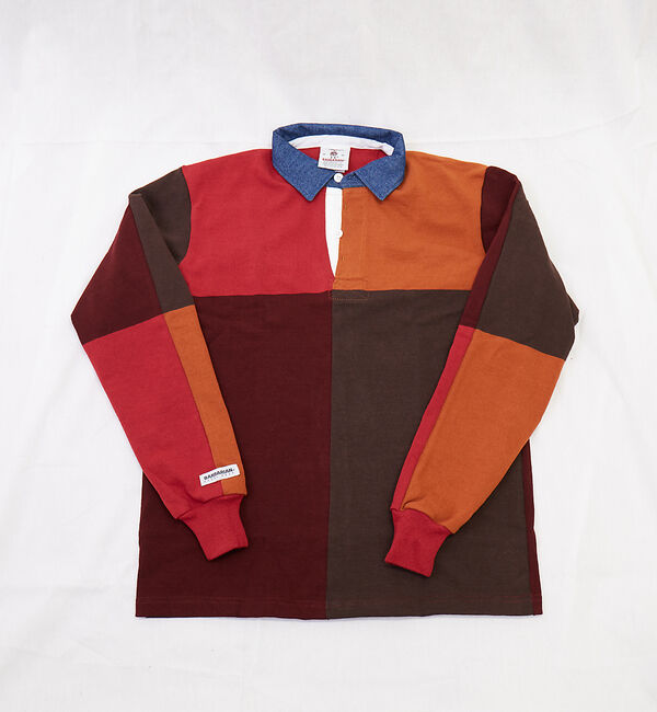 ABAHOUSE「【BARBARRIAN / バーバリアン】12オンスHEAVY WEIGHT　ラ」|ポロシャツ|オレンジ系その他1