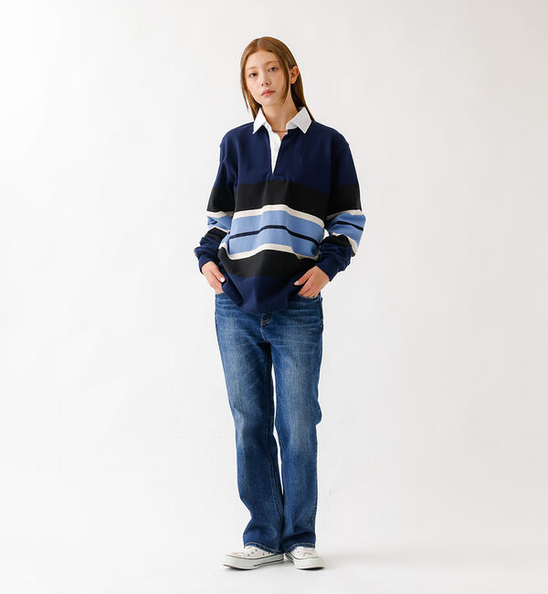 ABAHOUSE「【BARBARRIAN / バーバリアン】12ozHEAVY WEIGHT/ポロ」|ポロシャツ|