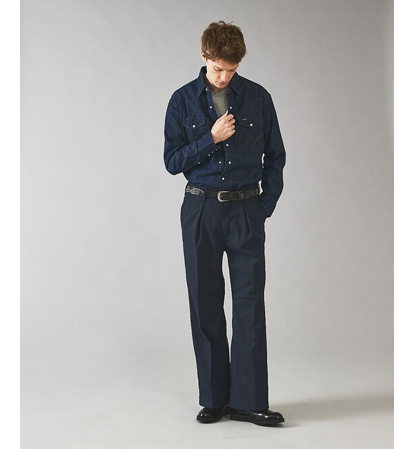 ABAHOUSE「【Wrangler/ラングラー】ウエスタンデニムシャツ / Western De」|シャツ・ブラウス|