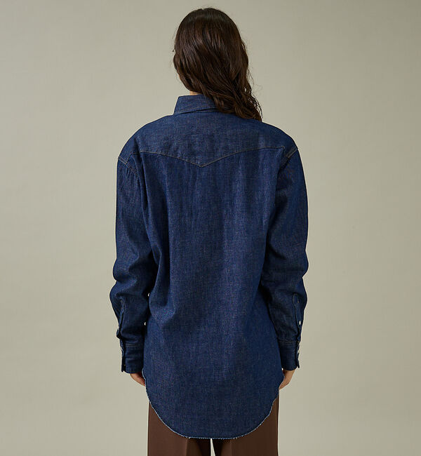 ABAHOUSE「【Wrangler/ラングラー】ウエスタンデニムシャツ / Western De」|シャツ・ブラウス|