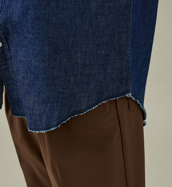 ABAHOUSE「【Wrangler/ラングラー】ウエスタンデニムシャツ / Western De」|シャツ・ブラウス|