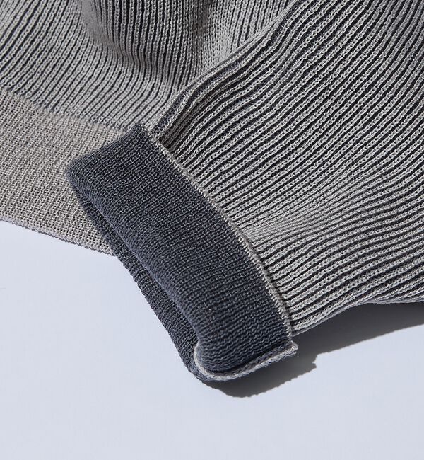 ABAHOUSE「リブニット ヘンリーネック プルオーバー」|ニット・セーター|