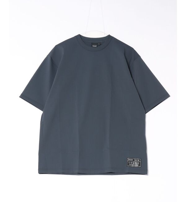 ABAHOUSE「【TAION / タイオン】FANCTION T-shirts／ファンクション」|Tシャツ・カットソー|ダークネイビー