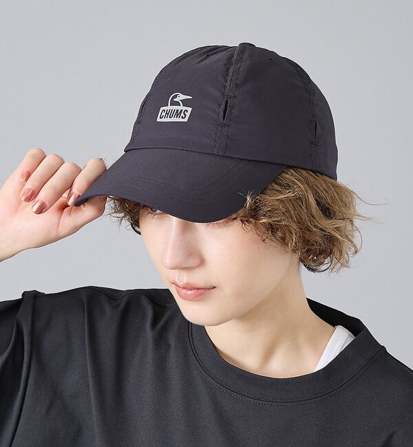 ABAHOUSE「【CHMUS/チャムス】Running Bush Pilot Cap / ランニ」|その他|ブラック