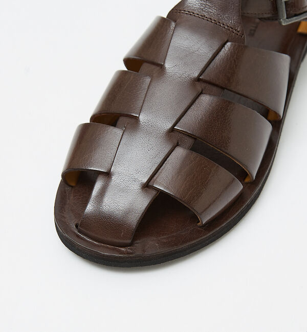 alfredoBANNISTER「オールレザーグルカサンダル」|サンダル|