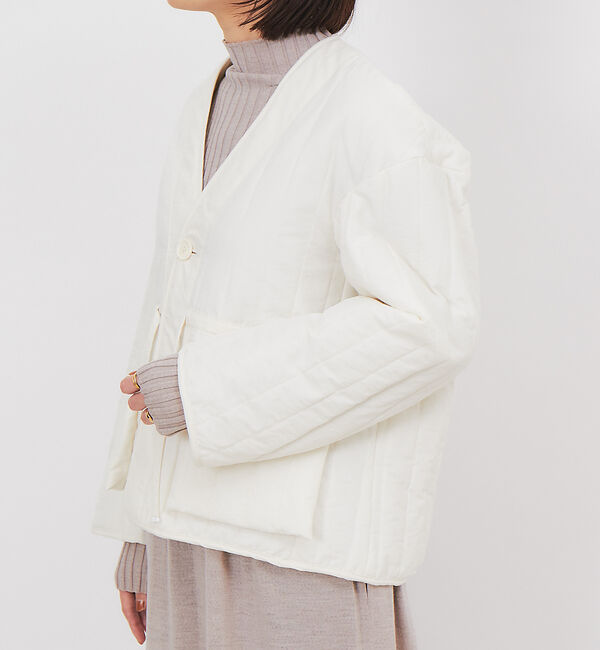 Rouge vif「【CURRENTAGE】ミリタリーブルゾン」|ミリタリー・モッズコート|