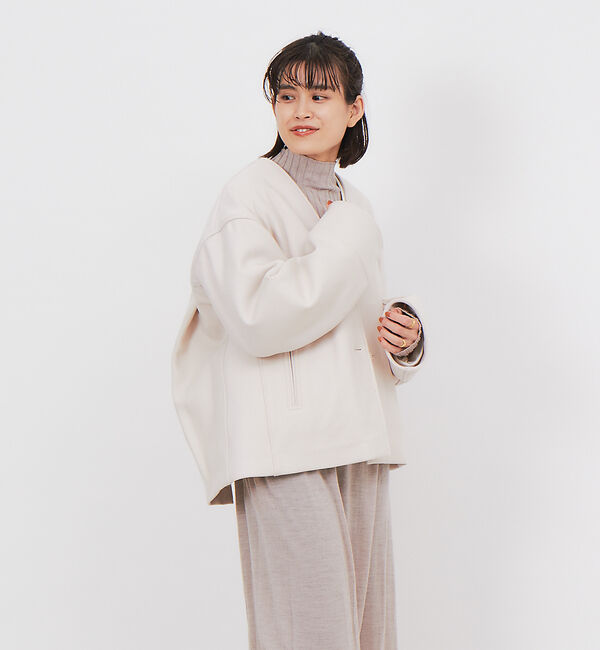 Rouge vif「【CURRENTAGE】ミリタリーブルゾン」|ミリタリー・モッズコート|