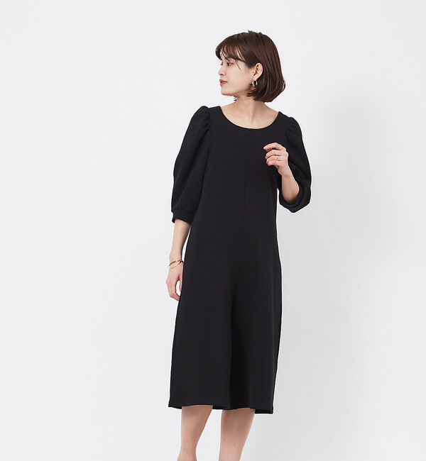 Rouge vif「ダンボールサロペット」|オールインワン|ブラック