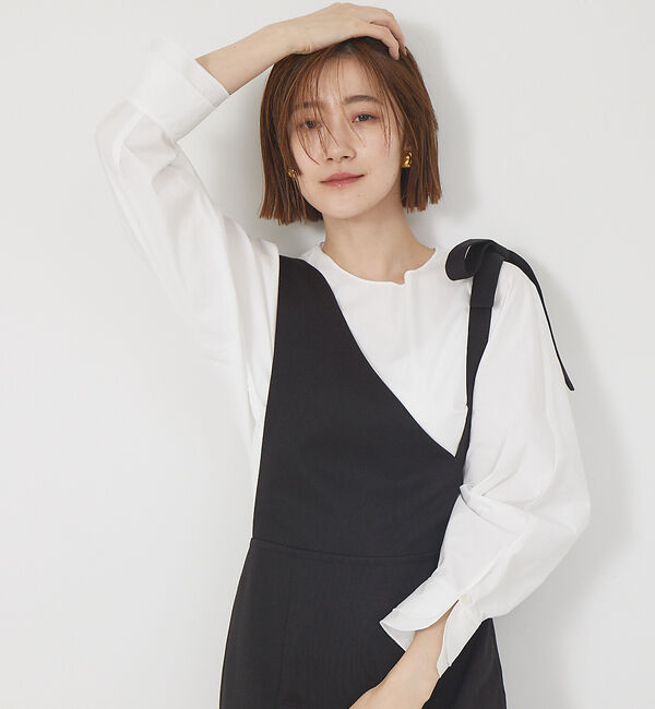 Rouge vif「ジャンバースカートワンピース」|ジャンパースカート|