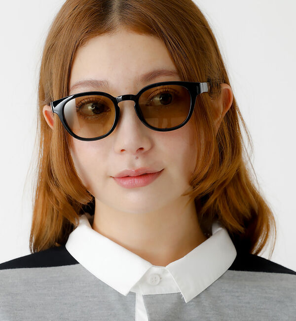 Rouge vif「【jugaad14/ジュガードフォーティーン】COVE CLEAR/サングラス/」|メガネ|ブラック