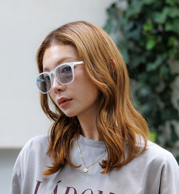 Rouge vif「【IZIPIZI/イジピジ】サングラス/SUN/Old Leather/Moon」|メガネ|