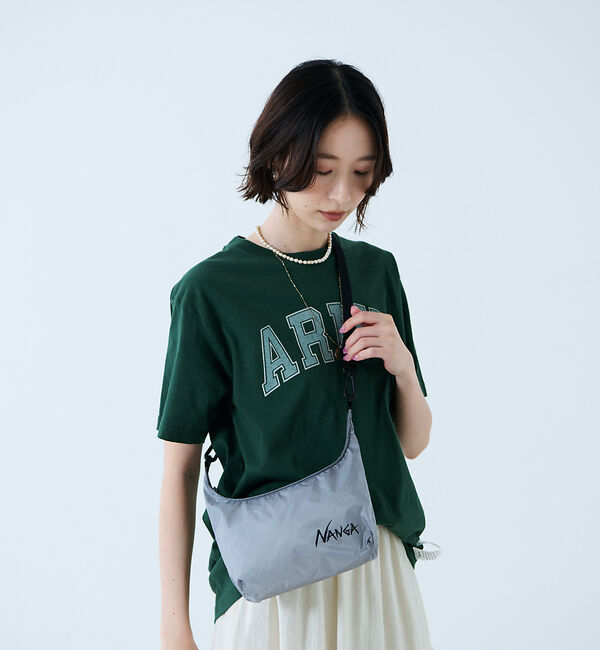 Rouge vif「【NANGA / ナンガ】Fibermax TUL COMPACT SACOCH」|ショルダー・メッセンジャー|