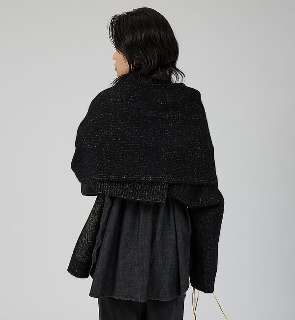 Rouge vif「【IRONING/アイロニング】high neck 2way muff ハイネッ」|ニット・セーター|