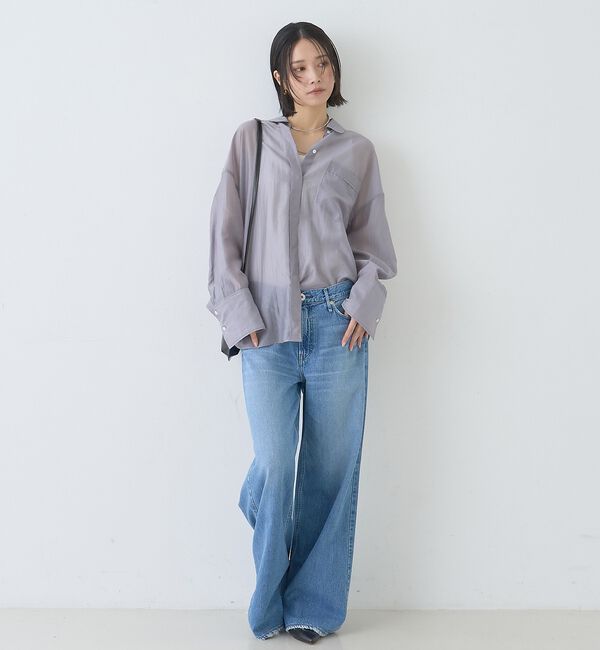 Rouge vif「【upper hights/アッパーハイツ】THE LAUREN フレアデニム」|デニム|