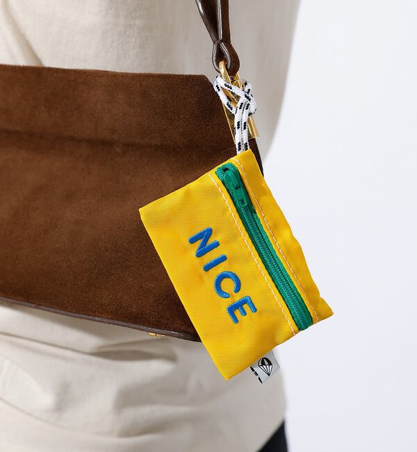 Rouge vif「【Drifter/ドリフター】KELLEYS CHARMポーチ/刺繍/カードケー」|ポーチ|イエロー