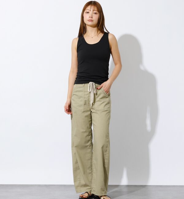 Rouge vif「【Hanes / ヘインズ】カップ付きタンクトップ / ベア天竺 / コットン」|キャミソール|