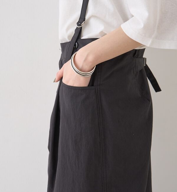 Rouge vif「2WAYサスペンダータックワイドパンツ」|その他|