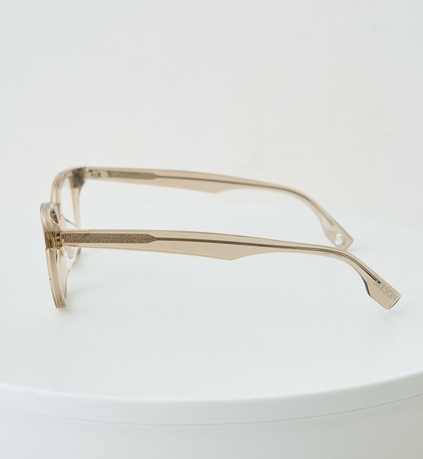 Rouge vif「【SEESON／シーズン】MAXENCE スクエアフレームメガネ【予約】」|メガネ|