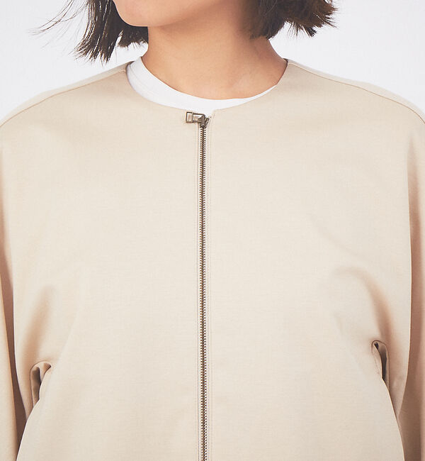 qualite「ポンチフォルムブルゾン」|ブルゾン・スタジャン|