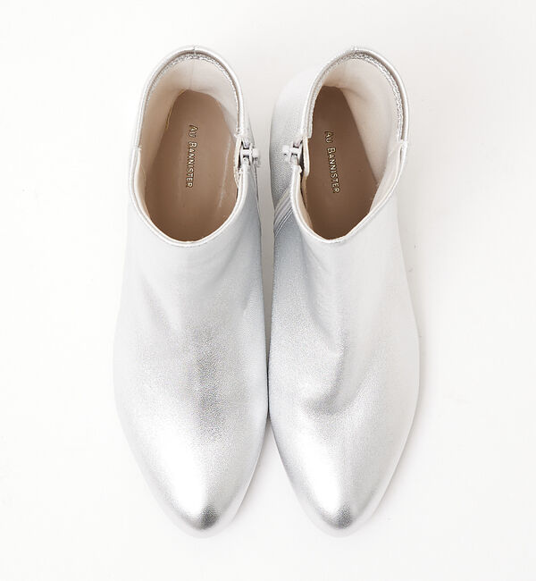 AU BANNISTER「【スノーソール】バックストレッチショートブーツ」|ショートブーツ|