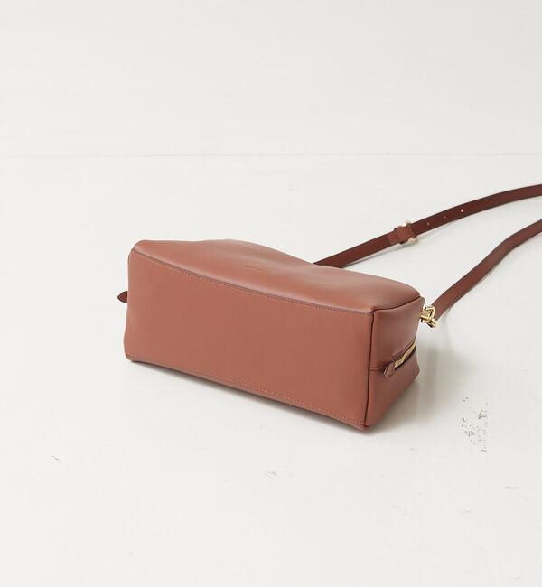 LOWELL things「【GISELe・CLASSY掲載】Rippl/レザー2WayショルダーボストンB」|ショルダー・メッセンジャー|