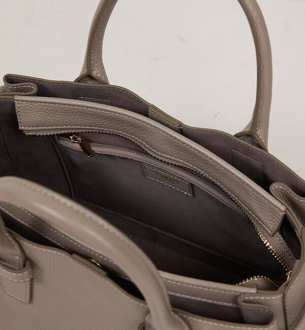 LOWELL things「Lien/レザー3層2WAYトート」|トートバッグ|