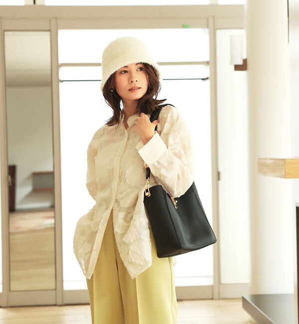 abahouse mavie「フェイクスウェードバケットハット」|その他|