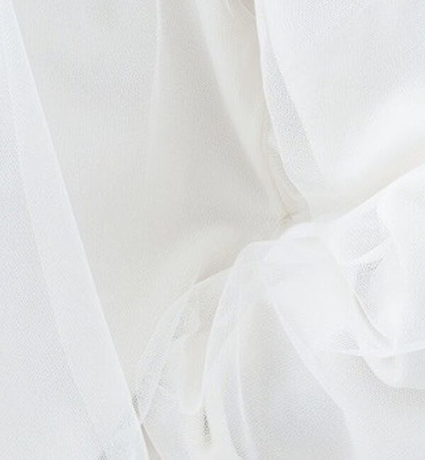 abahouse mavie「チュールニットプルオーバー」|ニット・セーター|