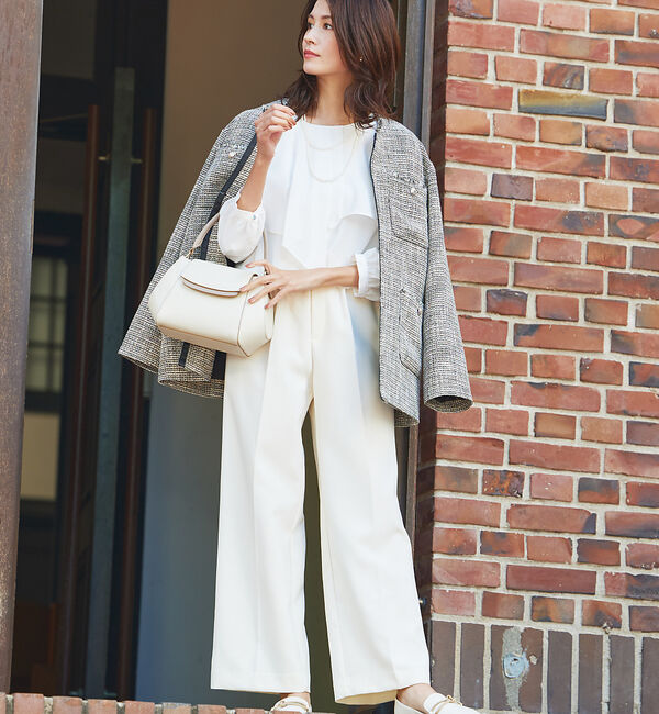 abahouse mavie「NEW！【感嘆】イージーストレートパンツ」|その他|