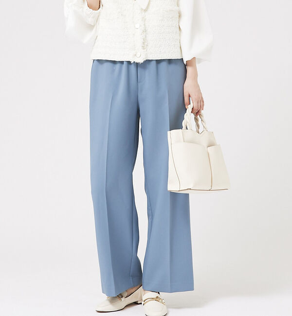 abahouse mavie「NEW！【感嘆】イージーストレートパンツ」|その他|