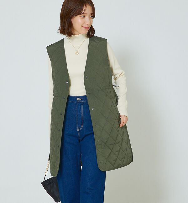 abahouse mavie「キルティングベスト」|その他|