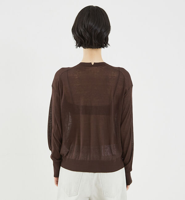 The Store by C' 「【COCUCA】シルクカーディガン」|カーディガン|