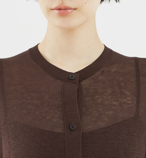 The Store by C' 「【COCUCA】シルクカーディガン」|カーディガン|