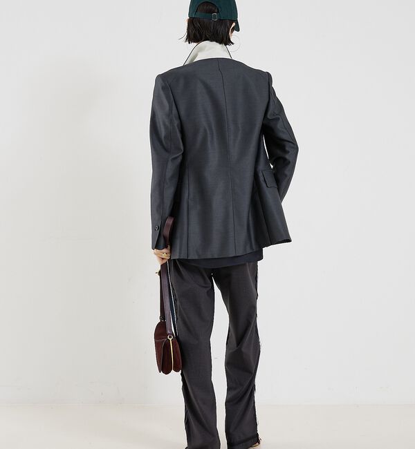 The Store by C' 「【COCUCA】ピークドマスキュリンジャケット」|テーラードジャケット|
