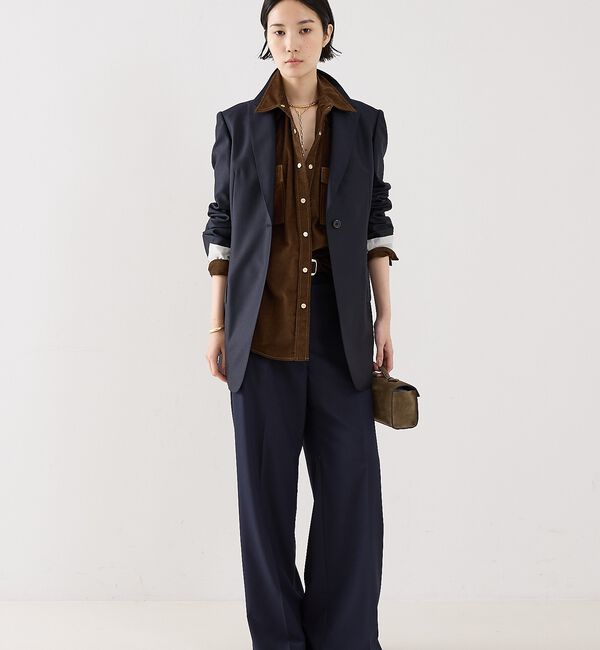 The Store by C' 「【COCUCA】ピークドマスキュリンジャケット」|テーラードジャケット|