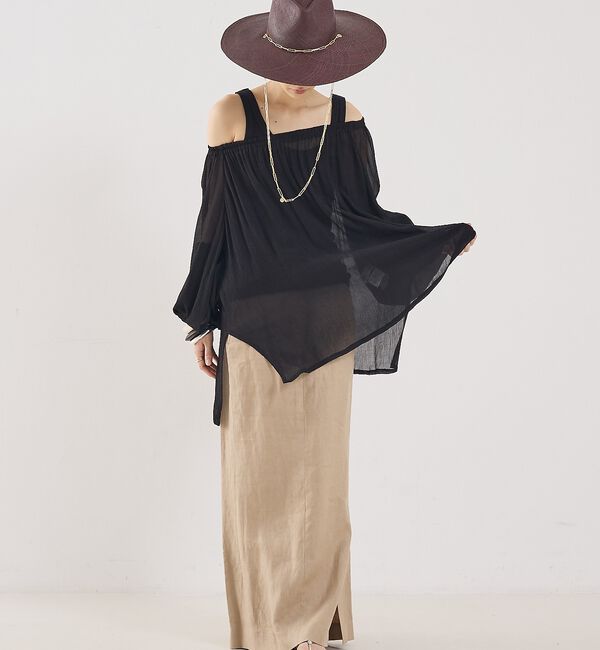 The Store by C' 「【COCUCA】オフショルブラウス」|シャツ・ブラウス|