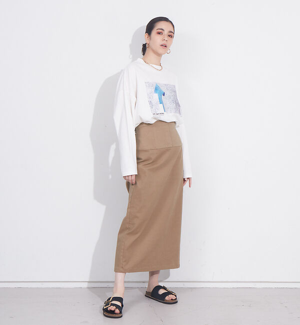 NOMINE「【展開店舗限定】コットンペンシルスカート」|スカート|