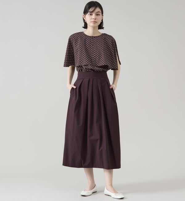 TIARA「タックコクーンスカート（セットアップ可）」|スカート|