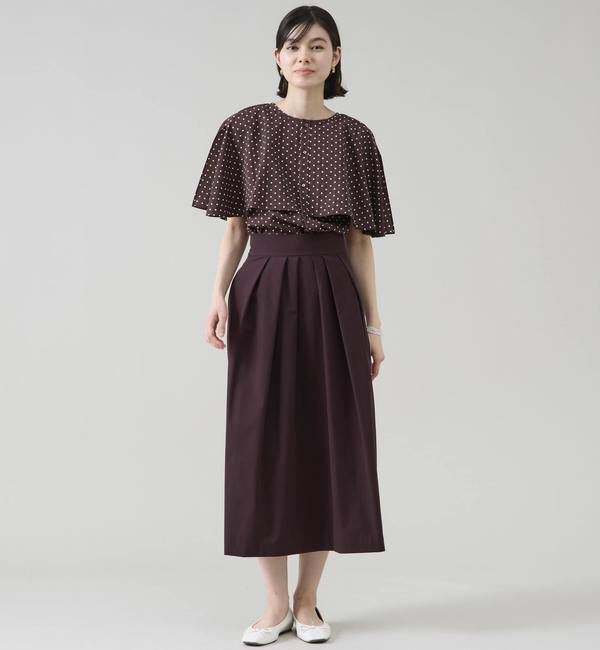 TIARA「タックコクーンスカート（セットアップ可）」|スカート|