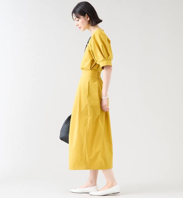 TIARA「タックコクーンスカート（セットアップ可）」|スカート|